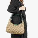 Gucci GG Canvas Icon Bit Tote Bag