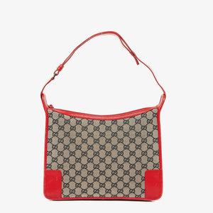 Gucci GG Canvas Schulter-Hobo Tasche