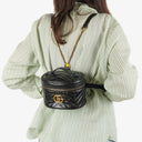 Gucci GG Marmont Round Black Backpack