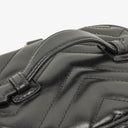 Gucci GG Marmont Round Black Backpack