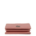 Gucci GG Marmont Small Wallet on Chain Pink Leather Silver-Tone Hardware