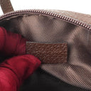 Gucci GG Monogram Beige And Brown Balthus Small Cosmetic Pouch