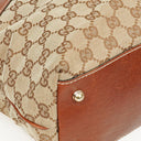 Gucci GG Monogram Canvas Beige/Brown Handbag