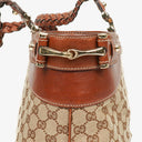 Gucci GG Monogram Canvas Beige/Brown Handbag