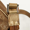 Gucci GG Satin Abbey D-ring Pochette Bag