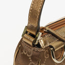 Gucci GG Satin Abbey D-ring Pochette Bag
