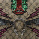 Gucci Dionysus GG Supreme Lightning Embroidered Medium Shoulder Bag