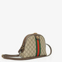 Gucci GG Supreme Monogram Small Dome Ophidia Rounded Top Shoulder Bag