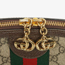 Gucci GG Supreme Monogram Small Dome Ophidia Rounded Top Shoulder Bag