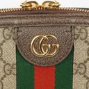 Gucci GG Supreme Monogram Small Dome Ophidia Rounded Top Shoulder Bag