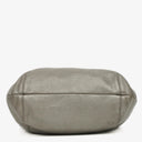 Gucci Grey Pebbled Calfskin Horsebit Hobo