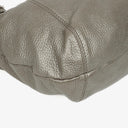 Gucci Grey Pebbled Calfskin Horsebit Hobo