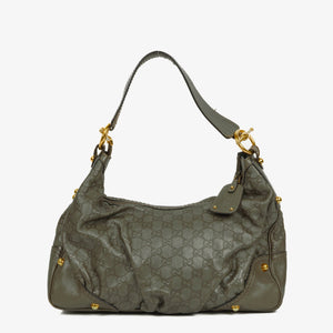 Gucci Guccissima Jokey Leather Hobo Bag