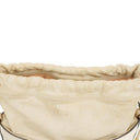 Gucci Horsebit 1955 Azalea Sakai Calfskin Mystic White Drawstring Bucket Bag