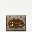 Gucci Horsebit 1955 GG Supreme Monogram Canvas Card Case Wallet