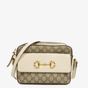 Gucci Horsebit 1955 GG Supreme Monogram Small Shoulder Bag
