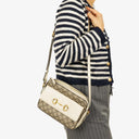 Gucci Horsebit 1955 GG Supreme Monogram Small Shoulder Bag
