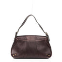 Gucci Horsebit Flap Purple Leather Shoulder Bag
