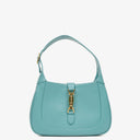 Gucci Jackie 1961 Light Blue Leather Small Shoulder Bag