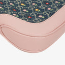 Gucci Jackie 1961 Limited Edition Pink/Blue Leather/Denim GG Floral Small Shoulder Bag