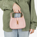 Gucci Jackie 1961 Pink Leather Mini