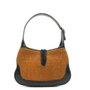 Gucci Jackie 1961 Small Straw and Leather Hobo bag 