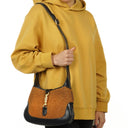 Gucci Jackie 1961 Small Straw and Leather Hobo bag 