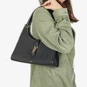 Gucci Jackie Balck Canvas Shoulder Bag