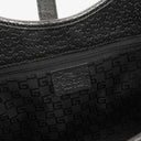 Gucci Jackie Balck Canvas Shoulder Bag