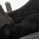 Gucci Jackie Balck Canvas Shoulder Bag