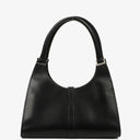 Gucci Jackie Bardot Black Leather Bag