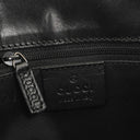 Gucci Jackie Bardot Black Leather Bag