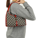 Gucci Jackie Bardot GG Canvas Shoulder Bag