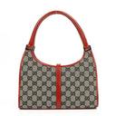 Gucci Jackie Bardot GG Canvas Shoulder Bag