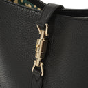 Gucci Jackie Medium Vintage Black Leather Shoulder Bag