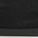 Gucci Jackie Medium Vintage Shoulder Bag Black/Dark Navy GG Canvas And Leather