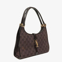 Gucci Jackie Purple GG Canvas Shoulder Bag