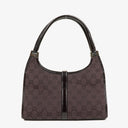 Gucci Jackie Purple GG Canvas Shoulder Bag