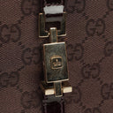 Gucci Jackie Purple GG Canvas Shoulder Bag