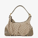 Gucci Jockey GG Canvas Medium Hobo Bag