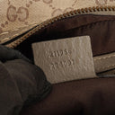 Gucci Jockey GG Canvas Medium Hobo Bag