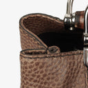 Gucci Leather Bamboo Bar Braided Handles Tote Bag