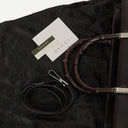 Gucci Leather Bamboo Top Handle Bag