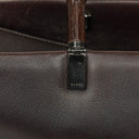 Gucci Leather Bamboo Top Handle Bag