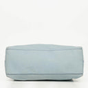 Gucci Light Blue Pebbled Leather Soho Top Handle Tote Bag