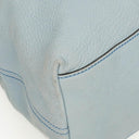 Gucci Light Blue Pebbled Leather Soho Top Handle Tote Bag