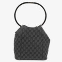 Gucci Loop Bucket Monogram Tote Black
