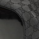 Gucci Loop Bucket Monogram Tote Black