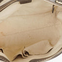 Gucci Mayfair Bow Beige GG Canvas Top Handle Bag