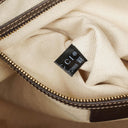 Gucci Mayfair Bow Beige GG Canvas Top Handle Bag